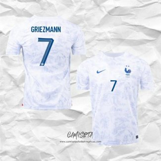 Segunda Camiseta Francia Jugador Griezmann 2022