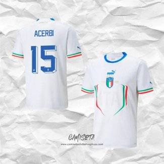 Segunda Camiseta Italia Jugador Acerbi 2022