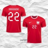 Segunda Camiseta Polonia Jugador Dragowski 2022