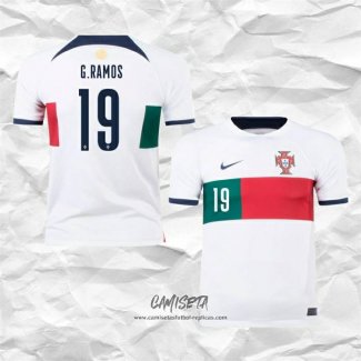 Segunda Camiseta Portugal Jugador G.Ramos 2022