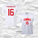 Segunda Camiseta Suiza Jugador Fassnacht 2022