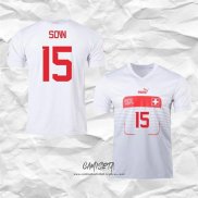 Segunda Camiseta Suiza Jugador Sow 2022