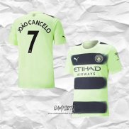 Tercera Camiseta Manchester City Jugador Joao Cancelo 2022-2023