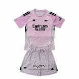 Camiseta Arsenal Portero 2025-2026 Nino Rosa