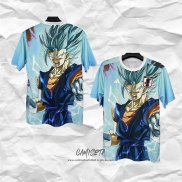 Camiseta Japon Dragon Ball 2025-2026 Azul Tailandia