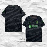 Camiseta Liverpool Portero 2023-2024 Negro Tailandia