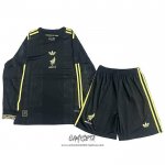 Camiseta Mexico Special 2025 Nino Manga Larga Negro