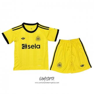 Camiseta Newcastle United Portero 2025-2026 Nino Amarillo