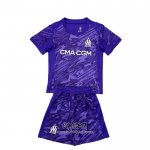 Camiseta Olympique Marsella Portero 2025-2026 Nino Purpura