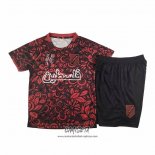 Camiseta Palestina Special 2025-2026 Nino Rojo