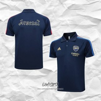 Camiseta Polo del Arsenal 2023-2024 Azul