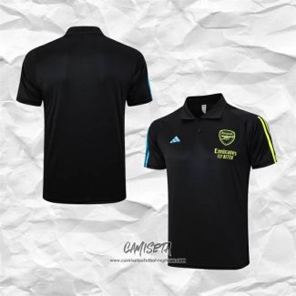 Camiseta Polo del Arsenal 2023-2024 Negro