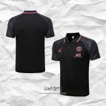 Camiseta Polo del Paris Saint-Germain Jordan 2022-2023 Negro