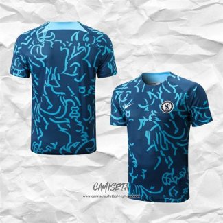Camiseta de Entrenamiento Chelsea 2022-23 Azul