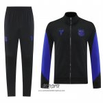 Chandal de Chaqueta del Barcelona 2025-2026 Nino Negro