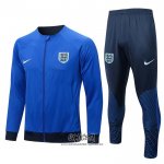 Chandal de Chaqueta del Inglaterra 2022-2023 Azul