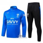 Chandal de Sudadera del Al Hilal 2025-2026 Nino Azul