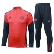 Chandal de Sudadera del Bayern Munich 2025-2026 Nino Naranja