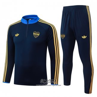 Chandal de Sudadera del Boca Juniors 2026-2027 Nino Azul