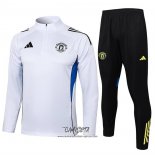 Chandal de Sudadera del Manchester United 2025-2026 Nino Blanco