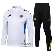 Chandal de Sudadera del Manchester United 2025-2026 Nino Blanco