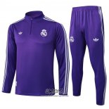 Chandal de Sudadera del Real Madrid 2025-2026 Purpura
