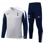 Chandal de Sudadera del Tottenham Hotspur 2025-2026 Azul Gris