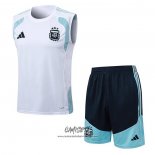 Chandal del Argentina 2025-2026 Sin Mangas Blanco