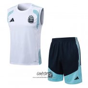 Chandal del Argentina 2025-2026 Sin Mangas Blanco