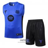 Chandal del Barcelona 2025-2026 Sin Mangas Azul Purpura