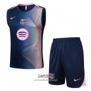 Chandal del Barcelona 2025-2026 Sin Mangas Negro Rosa