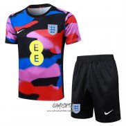 Chandal del Inglaterra 2025-2026 Manga Corta Multicolor - Pantalon Corto