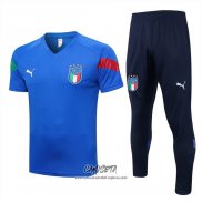 Chandal del Italia 2022-2023 Manga Corta Azul