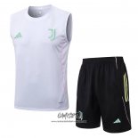 Chandal del Juventus 2025-2026 Sin Mangas Blanco