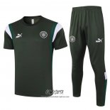 Chandal del Manchester City 2023-2024 Manga Corta Verde