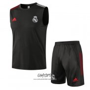 Chandal del Real Madrid 2021-2022 Sin Mangas Gris