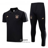 Conjunto Polo del Alemania 2022-2023 Negro