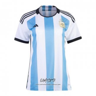 Primera Camiseta Argentina 3 Estrellas 2022 Mujer