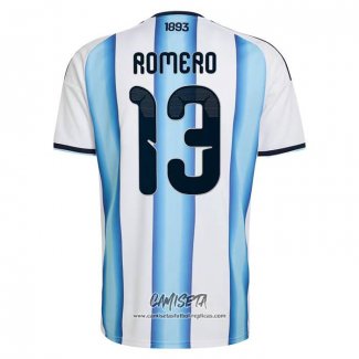 Primera Camiseta Argentina Jugador Romero 2026 Cristian