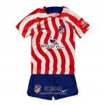Primera Camiseta Atletico Madrid 2022-2023 Nino