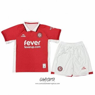 Primera Camiseta Bristol City 2025-2026 Nino