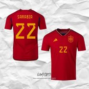 Primera Camiseta Espana Jugador Sarabia 2022