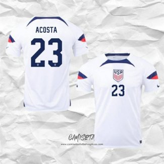 Primera Camiseta Estados Unidos Jugador Acosta 2022