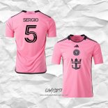 Primera Camiseta Inter Miami Jugador Sergio 2024
