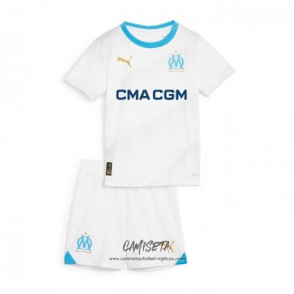 Primera Camiseta Olympique Marsella 2023-2024 Nino