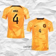 Primera Camiseta Paises Bajos Jugador Virgil 2022