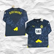 Segunda Camiseta Borussia Dortmund 2023-2024 Manga Larga