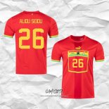 Segunda Camiseta Ghana Jugador Alidu Seidu 2022