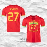 Segunda Camiseta Ghana Jugador Semenyo 2022