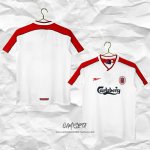 Segunda Camiseta Liverpool Retro 1998